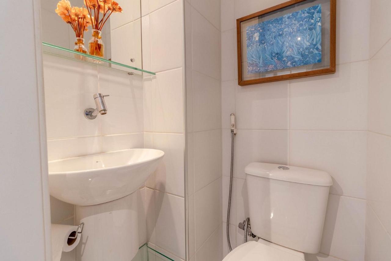 살바도르 Rv01 Excelente Quarto E Sala Pe Na Areia, Rio Vermelho 아파트 외부 사진