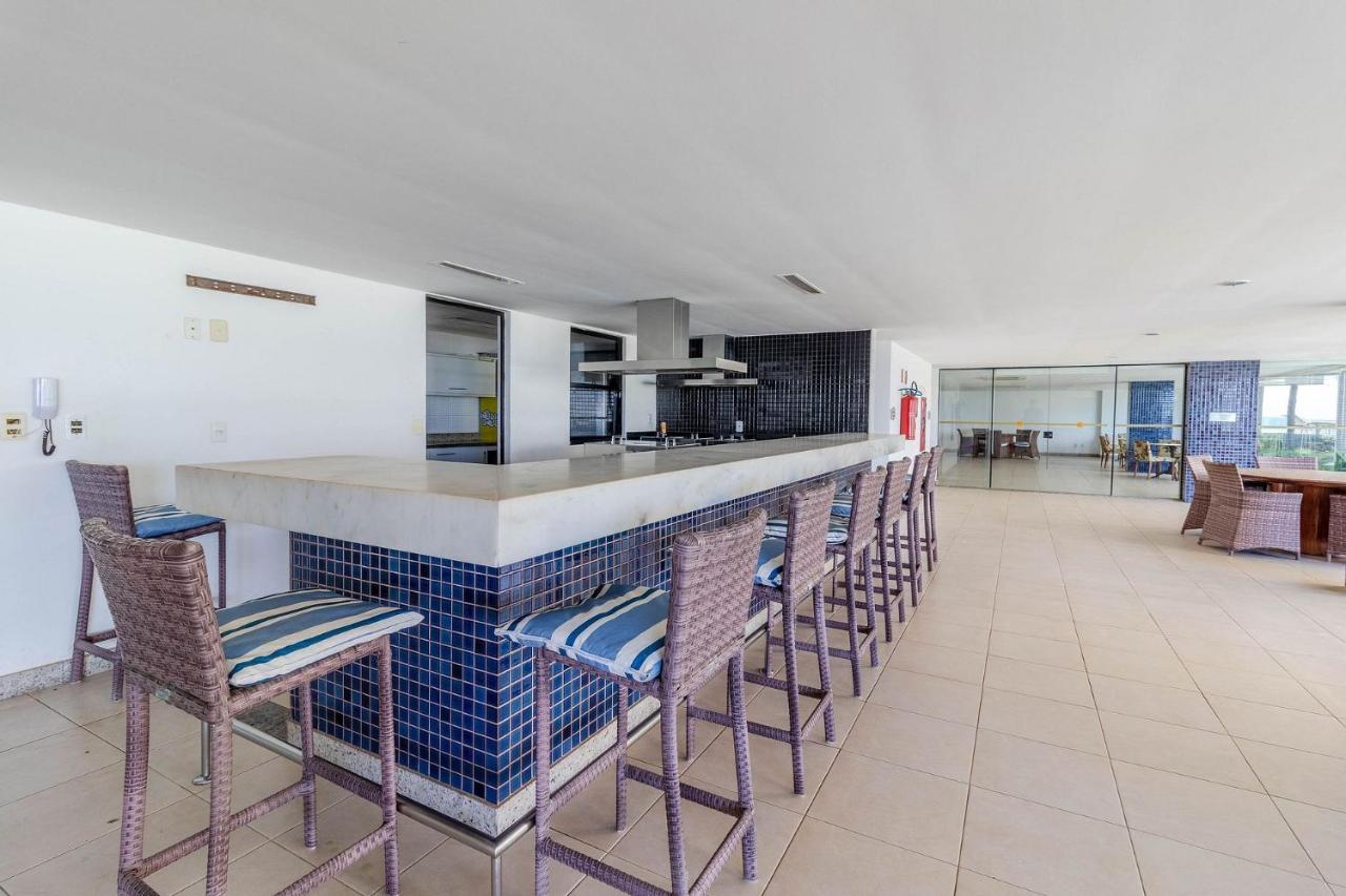 살바도르 Rv01 Excelente Quarto E Sala Pe Na Areia, Rio Vermelho 아파트 외부 사진