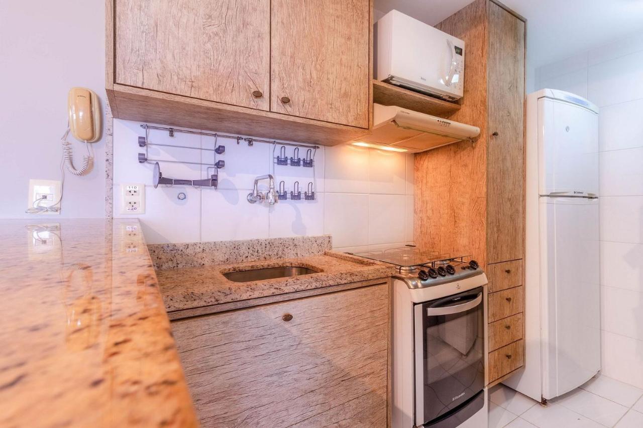 살바도르 Rv01 Excelente Quarto E Sala Pe Na Areia, Rio Vermelho 아파트 외부 사진
