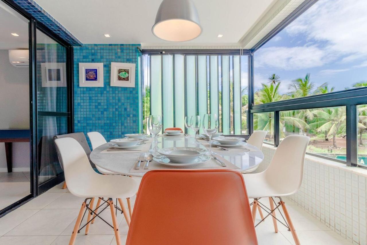 살바도르 Rv01 Excelente Quarto E Sala Pe Na Areia, Rio Vermelho 아파트 외부 사진