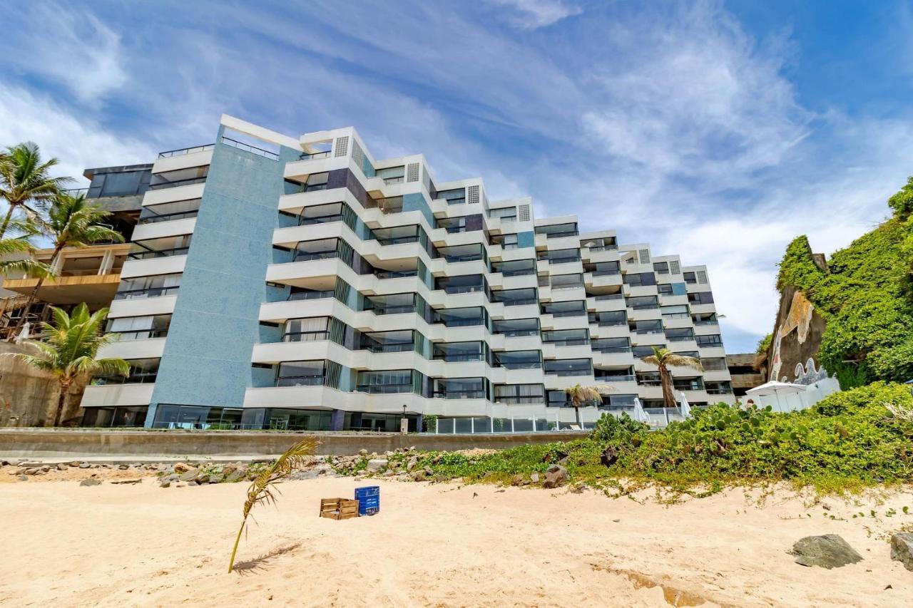살바도르 Rv01 Excelente Quarto E Sala Pe Na Areia, Rio Vermelho 아파트 외부 사진